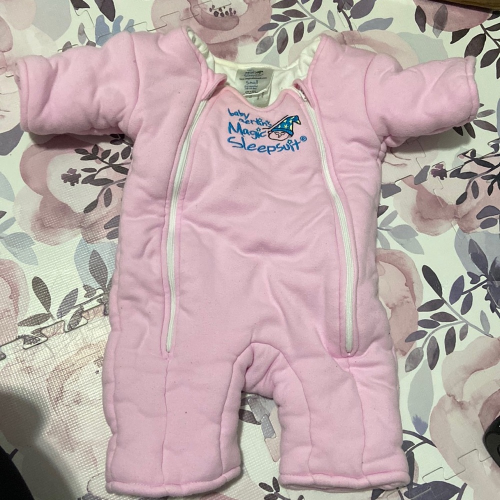 Baby Merlin’s magic sleepsuit.